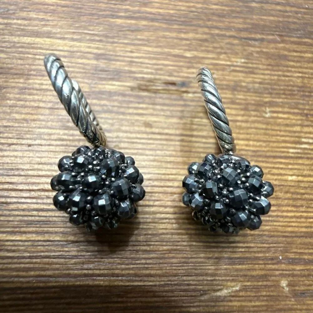 GORGEOUS Osetra Cable Berries Hematite by DAVID YURMAN